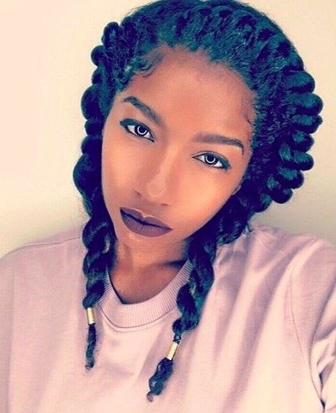 Flat Twist Hairstyles: 13 Fierce Looks From Instagram That You Have Intended For Current Reverse Flat Twists Hairstyles (Photo 5 of 15)