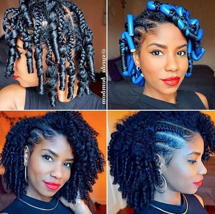Flawless Braid And Curl @syeda_bombom – Https://blackhairinformation Throughout Most Recently Cornrows And Curls Hairstyles (Photo 1 of 15)