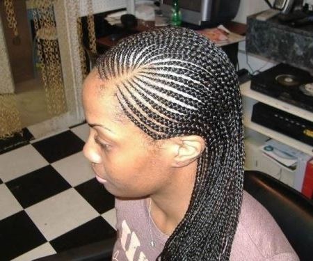 French Braids Styles For Black Hair 15 French Braid Hairstyles For Within Latest French Braid Hairstyles For Black Hair (View 7 of 15)