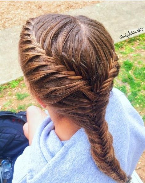Fun & Creative Hairstyles You Don't Want To Miss! | Hairstyle Mag Within 2018 Two Braids Into One (Photo 11 of 15)