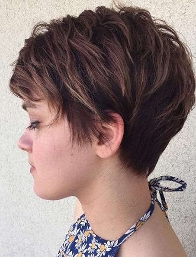 Funky Short Pixie Haircut With Long Bangs Ideas 104 | Hair Within Newest Funky Blue Pixie With Layered Bangs (Photo 2 of 15)