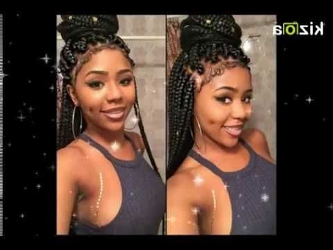 Ghana Braids Styles 2018; Beautiful Ghana Braid Hairstyles – Youtube With Current Ghana Braids Hairstyles (Photo 15 of 15)