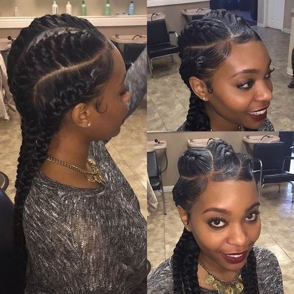 Goddess Braids Hairstyles, Pictures Of Goddess Braids For Black Women For Most Recently Goddess Braid Hairstyles (View 7 of 15)