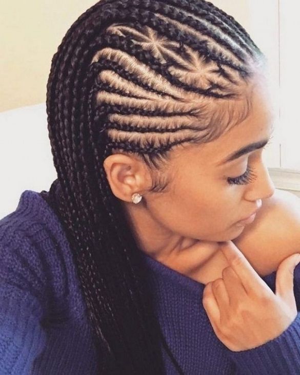 Hair Braiding Styles With Weave Best 25 African American Braids In 2018 Braided Hairstyles In Weave (View 5 of 15)