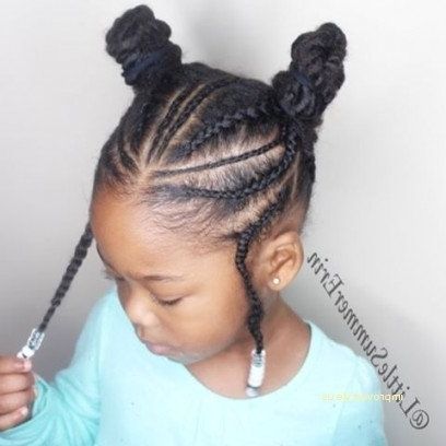 Hair Coloring Ideas For You With Recent Toddler Girl Braided In Newest Braided Hairstyles For Little Black Girls (View 15 of 15)