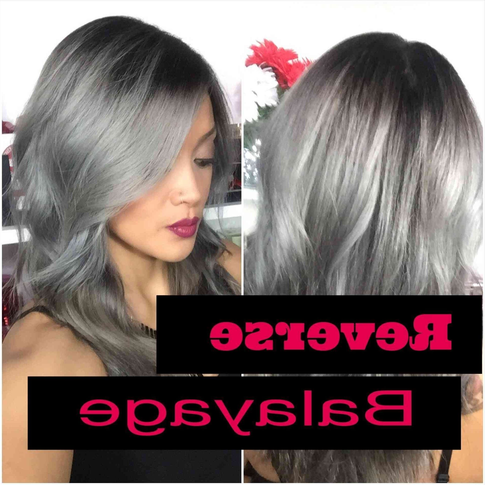 Hair Ombre Hairpainting Idea To Cover The Gray Crap My Mom U I Want Intended For Recent Reverse Gray Ombre For Short Hair (View 15 of 15)