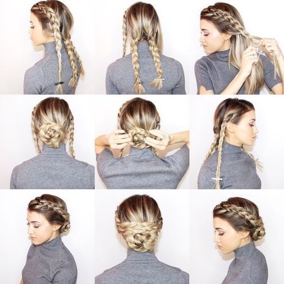 Hairstyles That Men Find Irresistible | Hair Styles | Pinterest With Most Up To Date Easy Braided Hairstyles (Photo 1 of 15)
