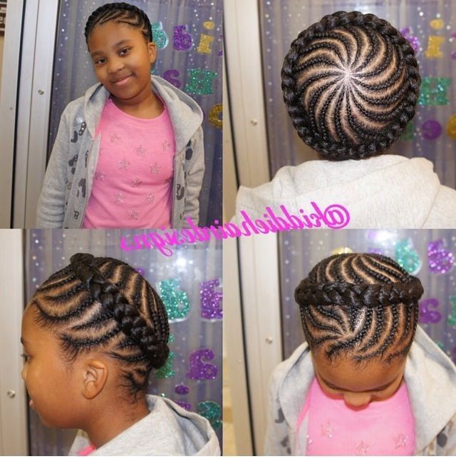Halo Braid And Cornrows Kids Hairstyles Most Delightful Of Halo Pertaining To 2018 Halo Braid Hairstyles (View 14 of 15)