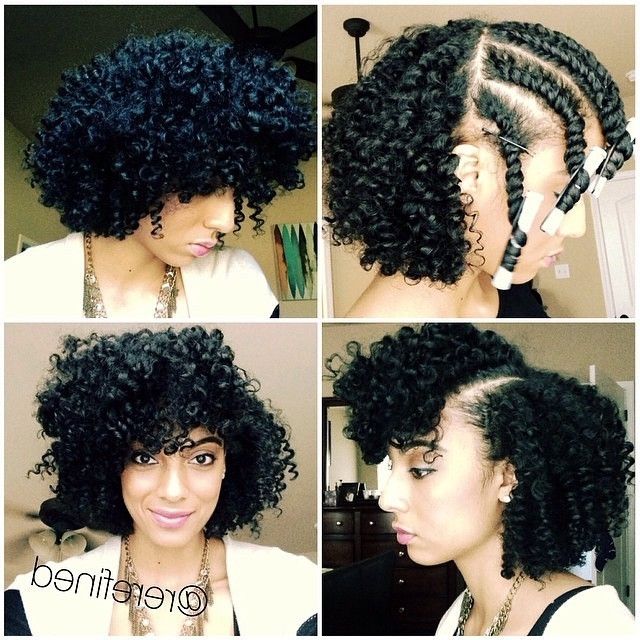 Hey Fran Hey — Ebonypeace: Flat Twist Out Everyone Knows That Pertaining To Best And Newest Flat Twists Into Twist Out Curls (View 6 of 15)