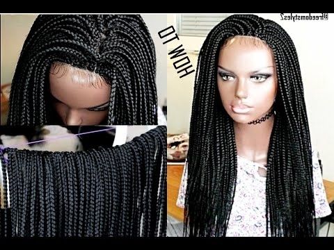 How To Do Box Braids Wig Like A Pro Only (5 Hours) – Youtube With Regard To Current Wigs Braided Hairstyles (View 6 of 15)