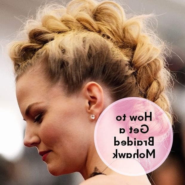 How To Get A Braided Mohawk | Hair Extensions Blog | Hair Tutorials Pertaining To Most Popular Reverse Braid Mohawk Hairstyles (Photo 14 of 15)