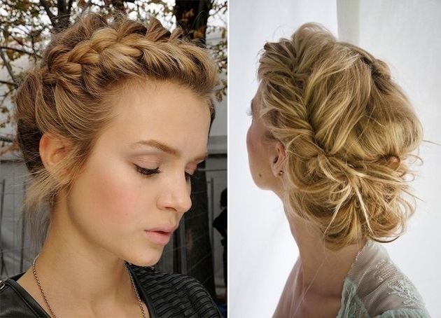 How To Style A Low Braided Updo | Hair | Pinterest | Updo, Updos And Within Latest Casual Braided Hairstyles (View 2 of 15)