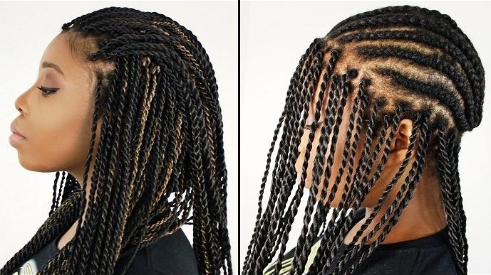 I Tried Diy Crochet Braids And This Is What Happened | Blavity For Most Recent Cornrows And Crochet Hairstyles (Photo 8 of 15)