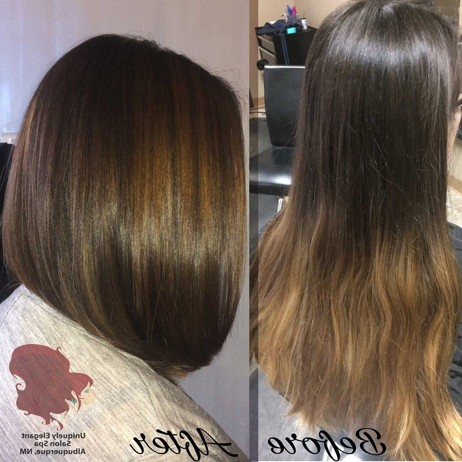 Images Tagged "long Hair To Short Hair Abq" | Uniquely Elegant Salon Spa Intended For Most Current Shaggy Pixie Haircuts With Balayage Highlights (View 13 of 15)