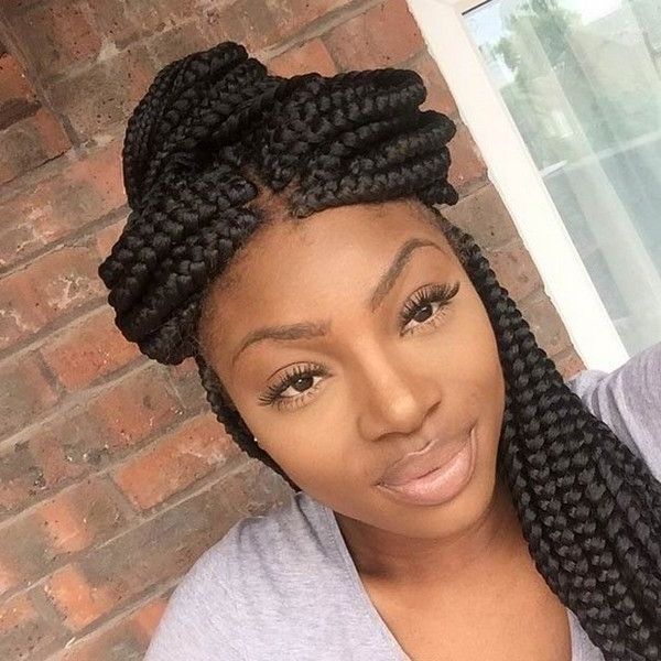 Individual Braids Hairstyles,collection Of Single Braid Styles For You Throughout 2018 Singles Braided Hairstyles (View 3 of 15)