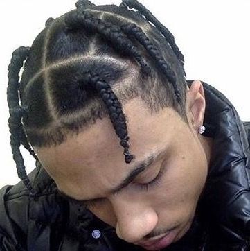Jaden Hair | Braided | Pinterest | Hair Style, Haircuts And Man Braids Throughout Newest Braided Hairstyles For Black Males (View 10 of 15)