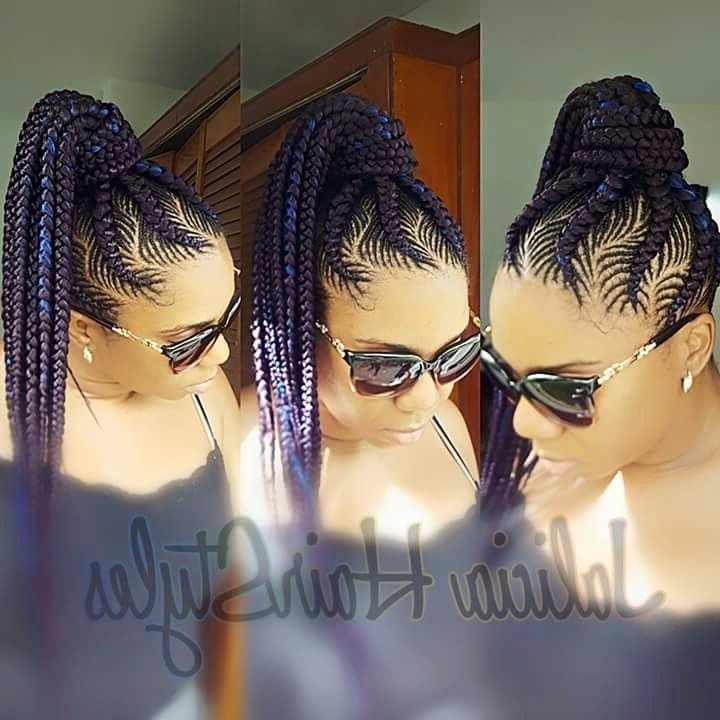 Jalicia Cornrow Braid Styles | Hairstyles | Pinterest | Cornrow Within Best And Newest Jalicia Cornrows Hairstyles (View 4 of 15)