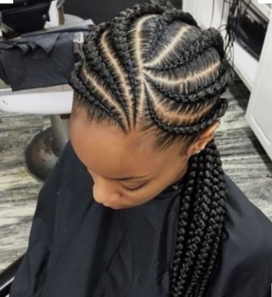 Jumbo Chunky Braid Cornrow Styles To Try – Beauty And Health Throughout Best And Newest Jumbo Cornrows Hairstyles (View 1 of 15)