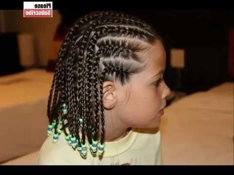 Kids Braided Hairstyles Creative Idea For Girls & Kids | Natural Within Most Current Braided Hairstyles On Short Natural Hair (Photo 12 of 15)