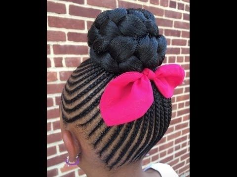 Kids Braided Hairstyles : Hairstyles For Your Little Girls – Youtube Throughout Recent Braided Hairstyles For Little Girls (View 6 of 15)