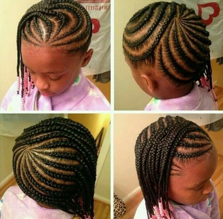 Kids Cornrow … | Natural Hair Style Braids | Pinte… With Regard To Best And Newest Cornrows Hairstyles For Toddlers (View 13 of 15)