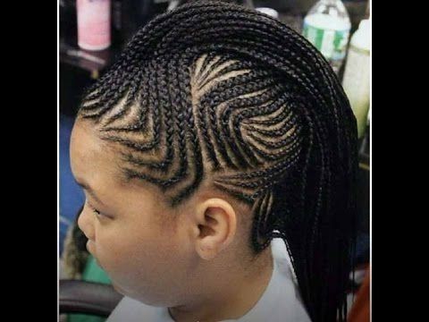 Kids Hair With Weave : Best Braided Hairstyles For Girls | Kids Intended For Current Cornrows Hairstyles Without Weave (Photo 3 of 15)