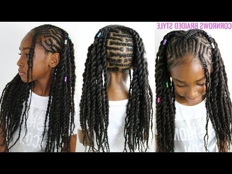 Kids Natural Hair Styles | Cornrows Braided Style (back To School Inside Most Current Zimbabwean Braided Hairstyles (View 11 of 15)