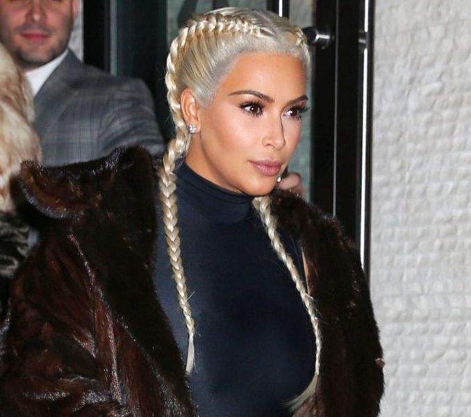 Kim Kardashian Braided Hairstyles The Bigger Issue With Boxer Braids Inside Most Current Kim Kardashian Braided Hairstyles (View 11 of 15)