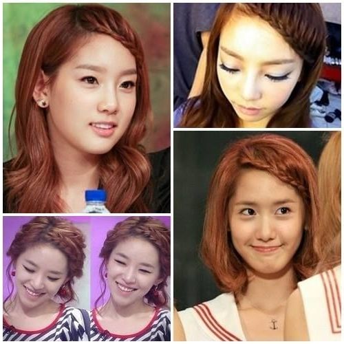 Korean Braided Hair Style #snsd | Hairstyles | Pinterest Pertaining To Best And Newest Korean Braided Hairstyles (Photo 1 of 15)