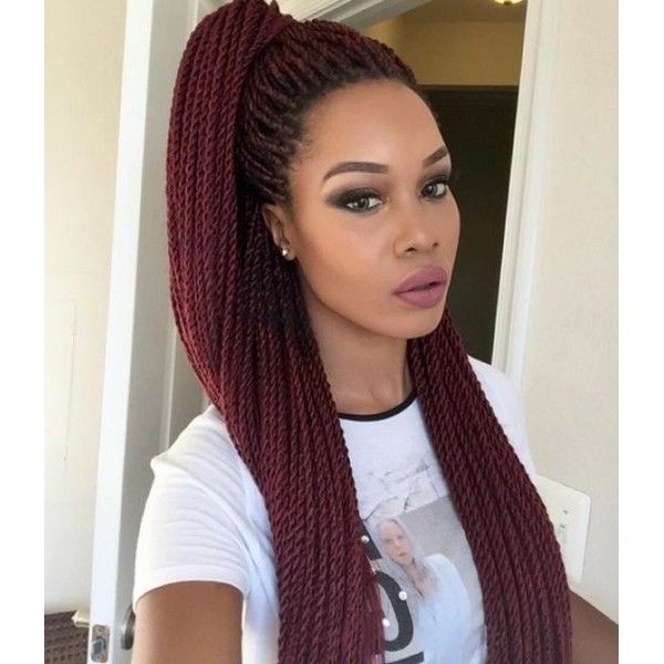 Latest 70 Senegalese Twist Braids Hairstyles 2016 Style In Hair Pertaining To Best And Newest Senegalese Braided Hairstyles (View 10 of 15)