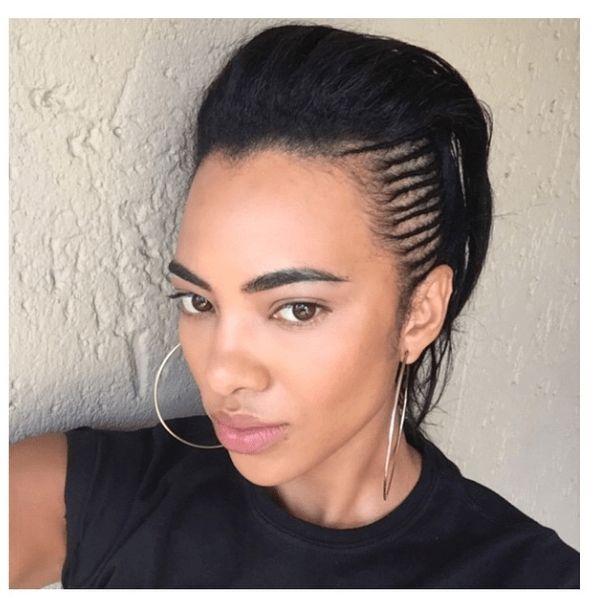 Local Celebs & Their Cornrows Throughout Most Popular South Africa Cornrows Hairstyles (View 9 of 15)
