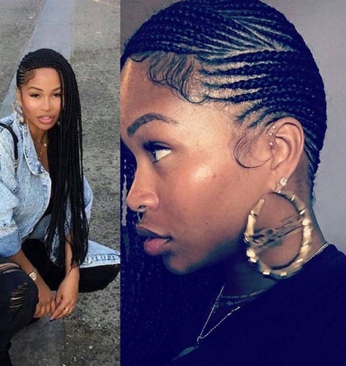Locs Are Terribly Time Consuming, But So Cool. You'll Want To For 2018 Cornrows One Side Hairstyles (Photo 2 of 15)