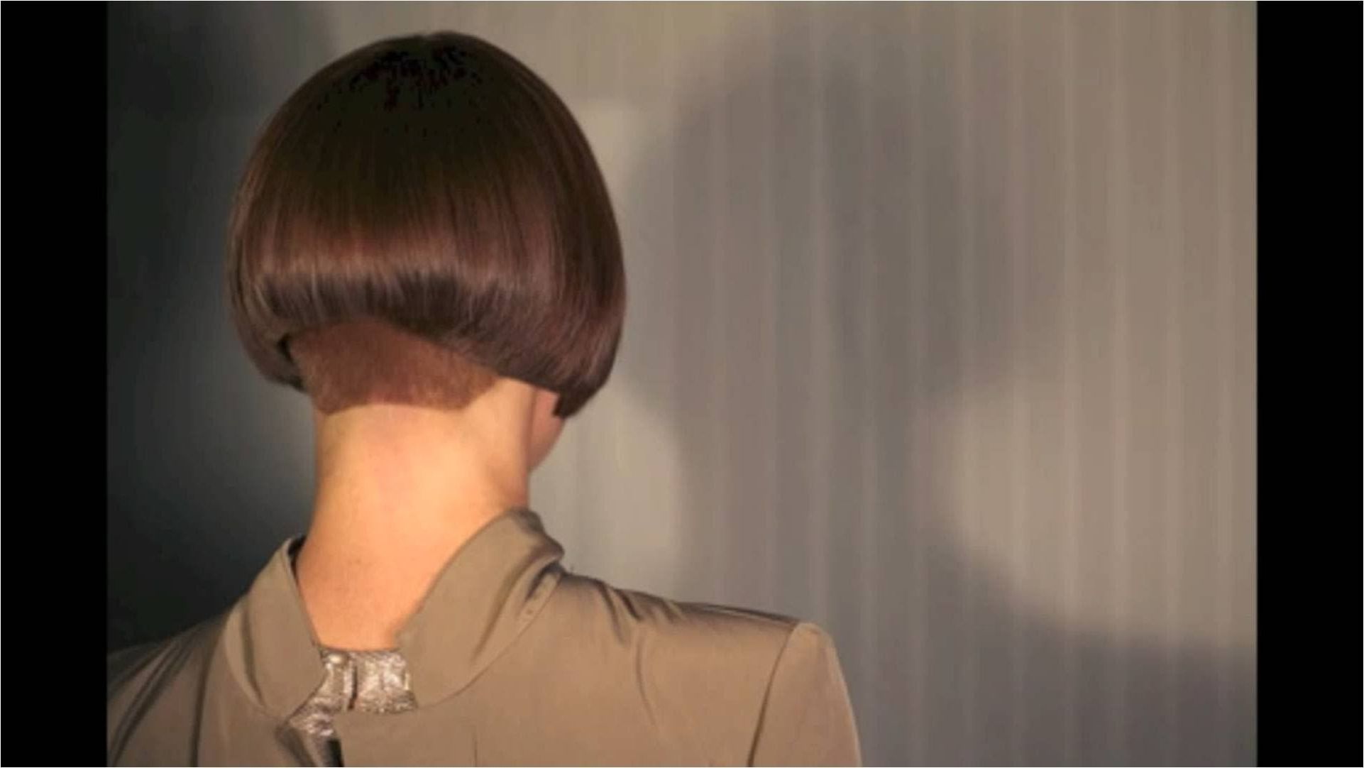 Long To Short Bob Haircut With Bangs – Youtube Intended For Current Stacked Pixie Haircuts With V Cut Nape (Photo 8 of 15)