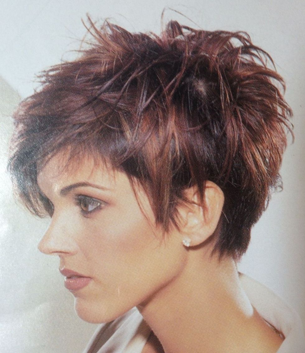 Love It! … | Hair | Pinte… Intended For Most Recently Choppy Asymmetrical Black Pixie Haircuts (Photo 12 of 15)