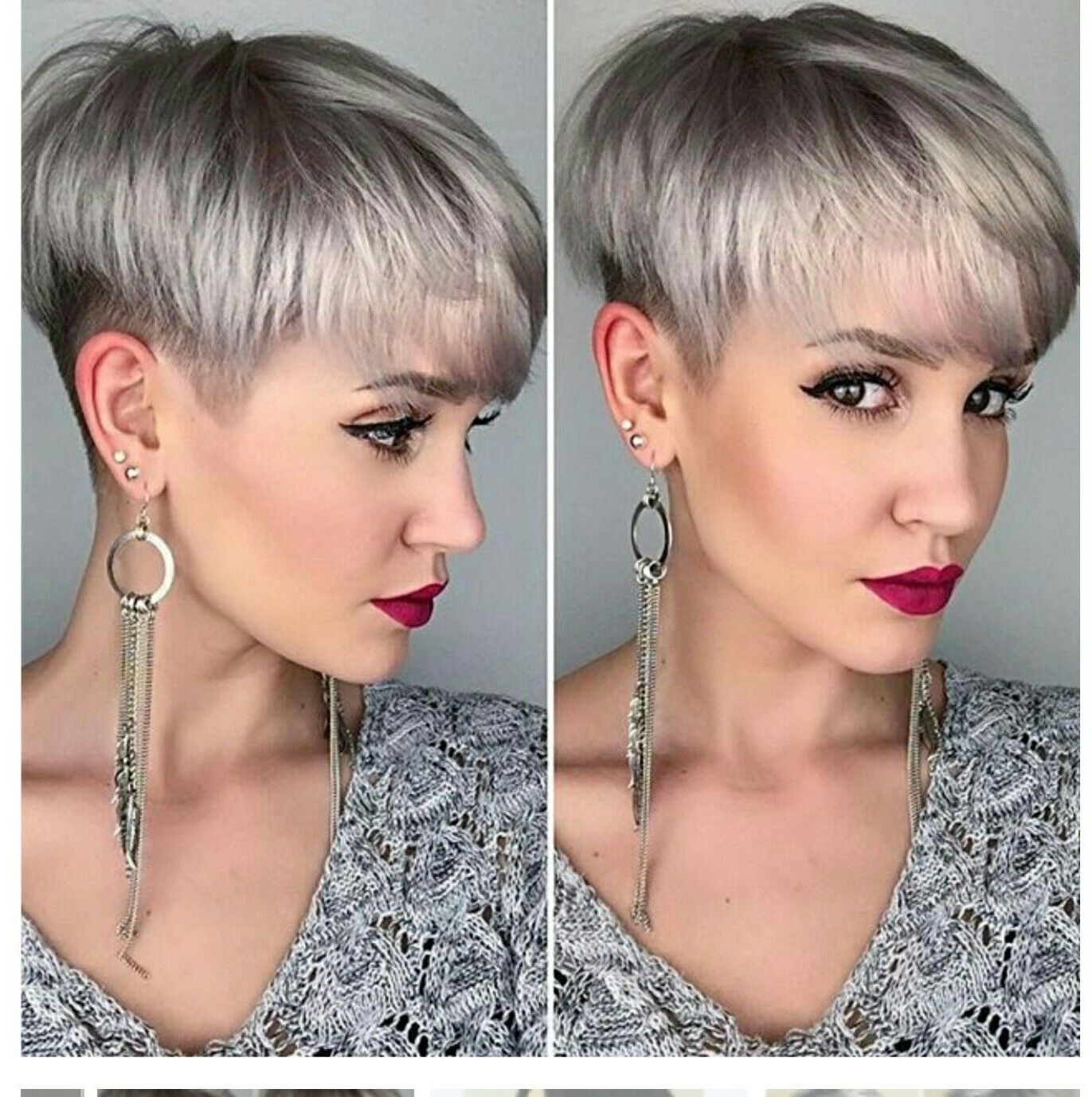 Love This Colour | Hair | Pinterest | Haircuts, Pixies And Hair Style With Regard To Most Recent Sassy Undercut Pixie With Bangs (View 6 of 15)