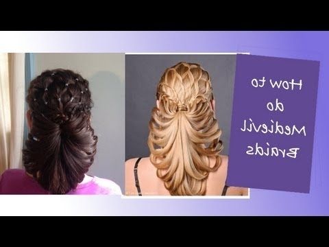 Medievil Braid | Rapunzel's Mother Hair Do's And How To's – Youtube Intended For Best And Newest Rapunzel Braids Hairstyles (Photo 9 of 15)