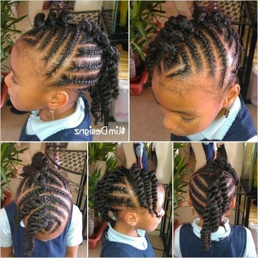 Mocha Hair Coloring As To Childrens Twisted Mohawk Cute Hairstyle For 2018 Twisted Black And Magenta Mohawk (Photo 12 of 15)