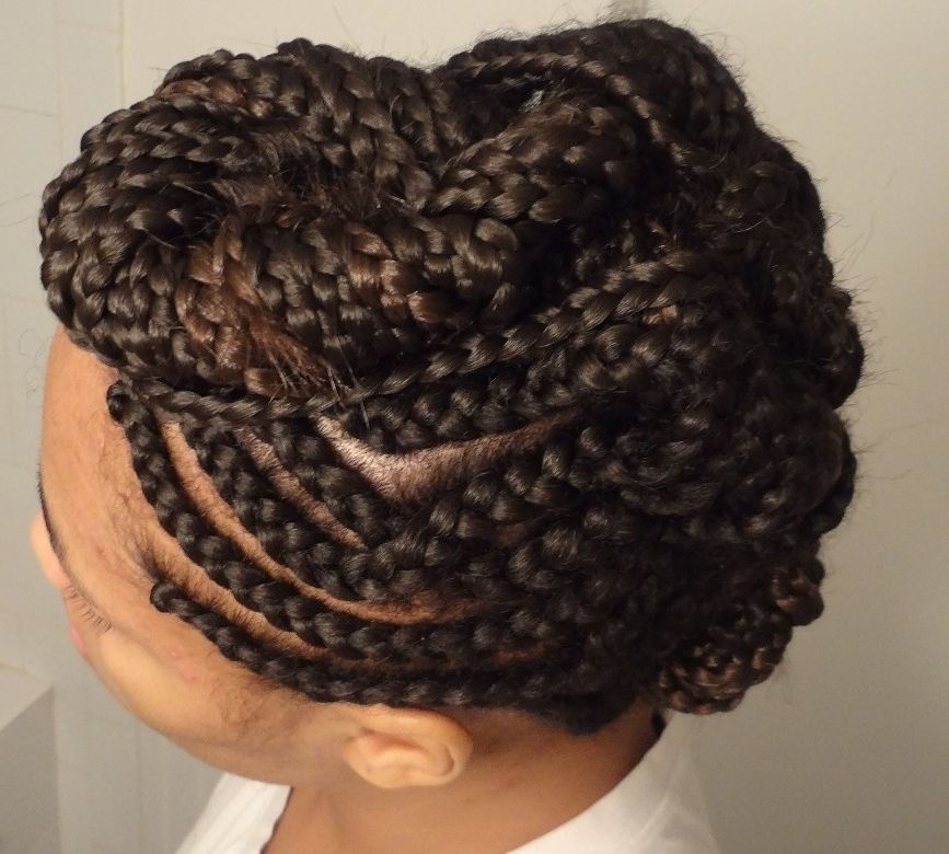 Mohawk Braids: 12 Braided Mohawk Hairstyles That Get Attention Intended For Newest Chunky Mohawk Braids Hairstyles (View 6 of 15)