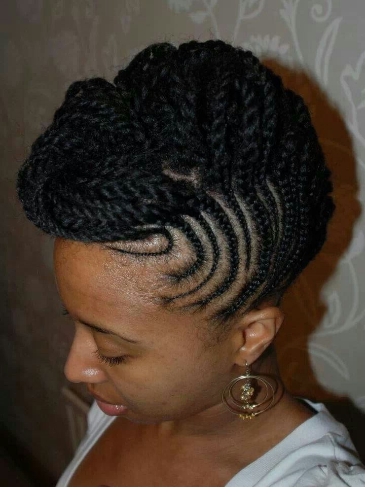 Natural Braided Updo Hairstyles This Ideas Can Make Your Hair Look In Most Recently Braided Updos African American Hairstyles (Photo 12 of 15)