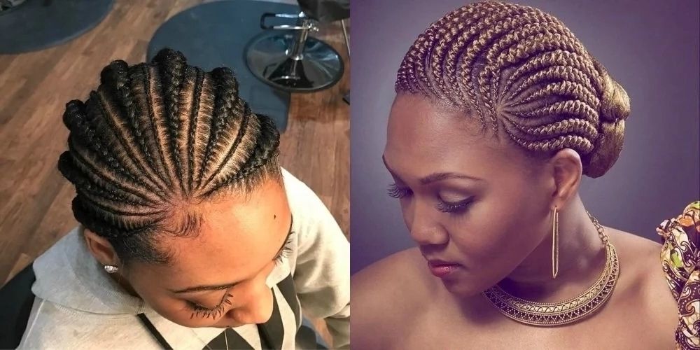 New South African Hairstyles For 2018 Nigerian Cornrow Hairstyles Throughout Most Popular South Africa Cornrows Hairstyles (Photo 10 of 15)