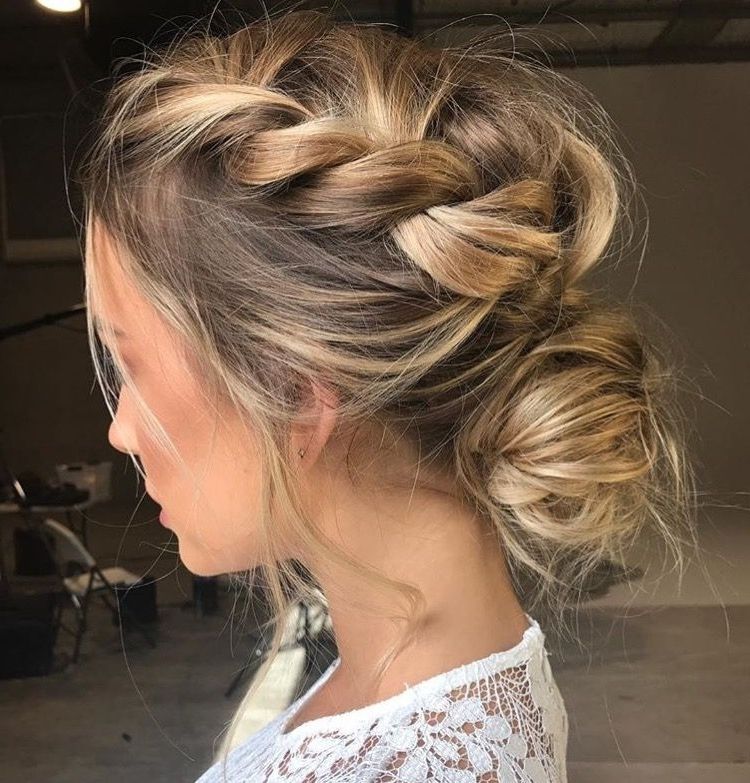 Pinjessica On Peinados | Pinterest | Hair Style, Hair Make Up Throughout Most Current Casual Braided Hairstyles (View 9 of 15)