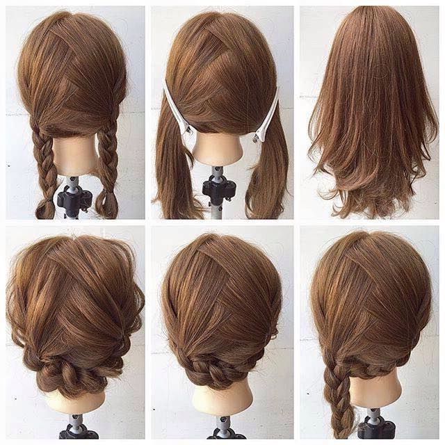 Pinleamae Bunker On Hair Ideas | Pinterest | Hair Style, Unique Inside Recent Shoulder Length Hair Braided Hairstyles (View 7 of 15)