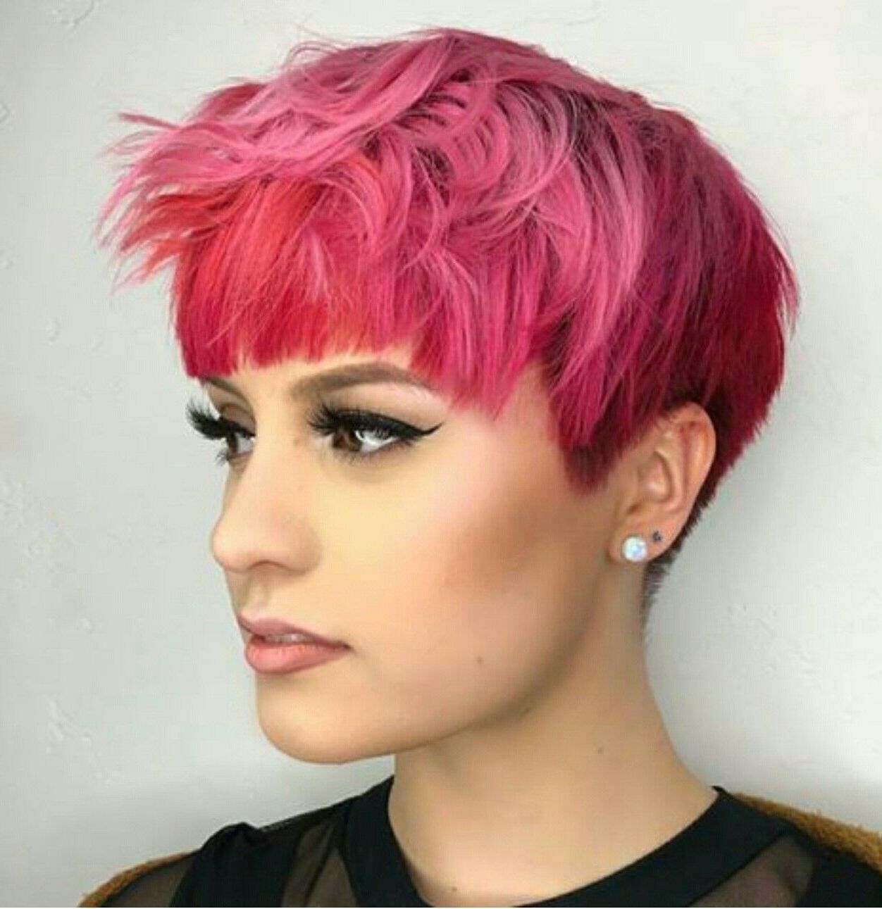 Pinmarni Christensen Levanger On Rockin Hair | Pinterest With Recent Ravishing Red Pixie Haircuts (Photo 10 of 15)