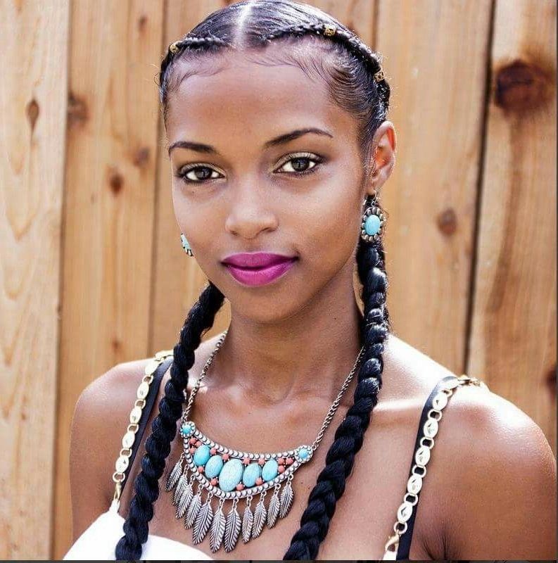 Pocahontas Braids | Natural Hair Styles | Pinterest | Locs, Natural Pertaining To Latest Pocahontas Braids Hairstyles (View 3 of 15)
