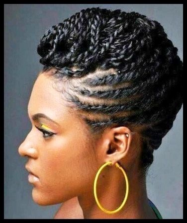 Pretty And Enchanting Straight Back Braids Hairstyles For Black For Most Recent Half Updo With Long Freely Hanging Braids (View 3 of 15)