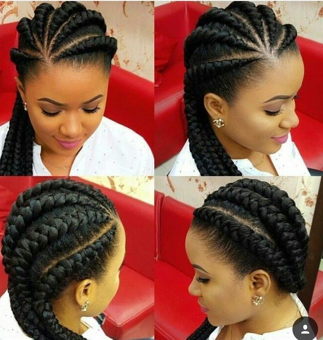 Princess Crown Braid: One Of The Best Updated Version For Teenage Throughout Current Thick Cornrows Hairstyles (Photo 1 of 15)