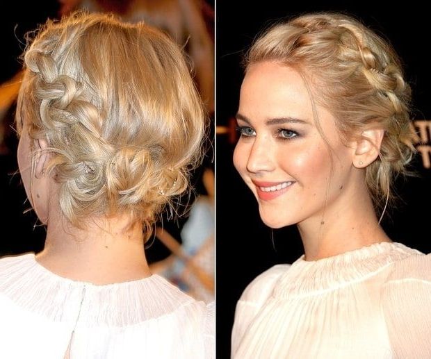 Prom 2016 Hair Inspiration From Celebs On The Red Carpet | Crown Within Newest Red Carpet Braided Hairstyles (View 8 of 15)