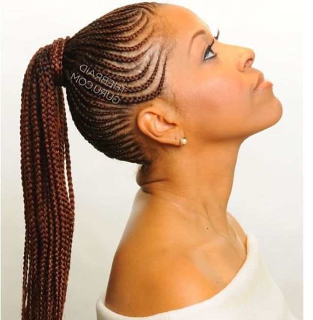 Protective Braid Cornrow Styles – Beauty And Health – Pulselive.co (View 12 of 15)