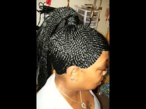 Quick Weave Braids Conceited Lady Hair – Youtube Pertaining To Most Recent Quick Braided Hairstyles With Weave (Photo 5 of 15)