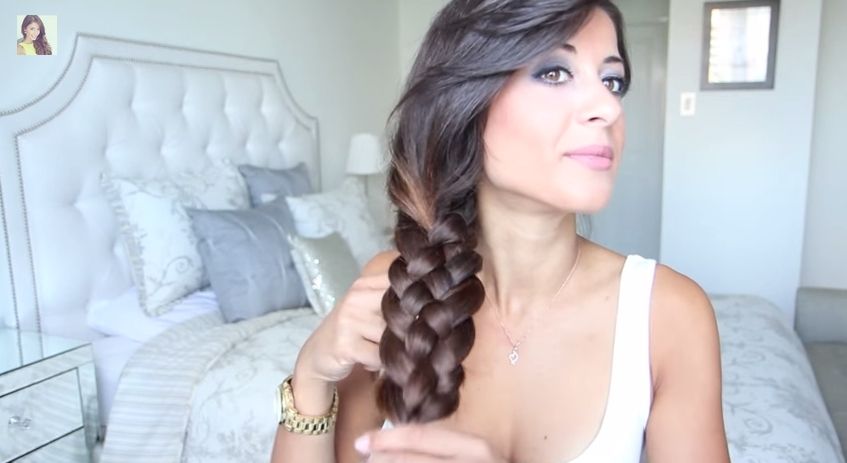 Rapunzel Braid: Learn How To Get This 5 Strand Braid | Stylecaster Regarding Most Popular Rapunzel Braids Hairstyles (View 7 of 15)